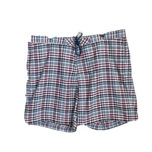 Brooks Brothers 346 Mens 41" Plaid Madras Preppy Chino Red Shorts Preowned